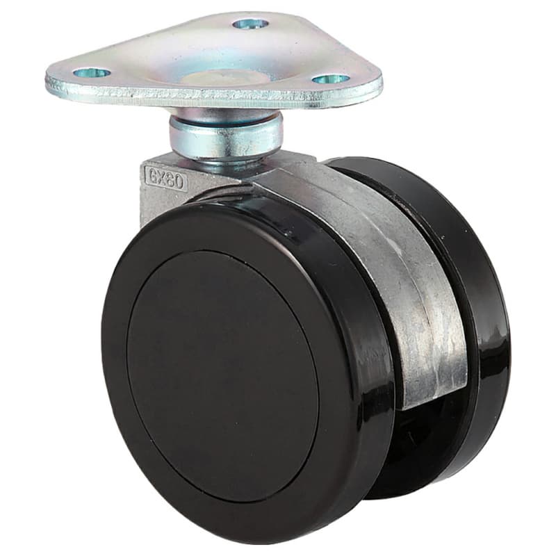 79.5mm Plate Type Twin Wheel Caster