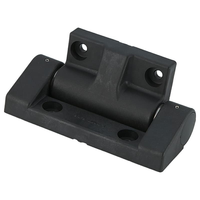 115mm Soft-Close Damper Hinge with Bracket, Dark Gray