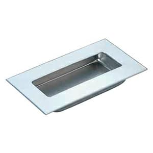 HH-A2 100mm Recessed Pull, Titanium