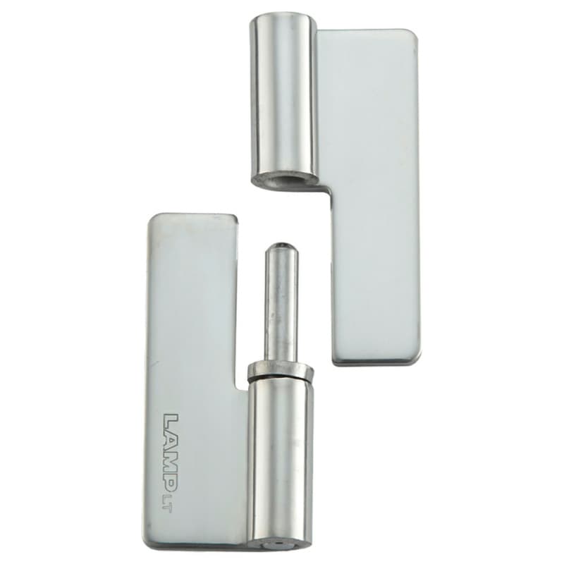 40mm Left-Hand Weld-On Lift-Off Hinge, Mirror
