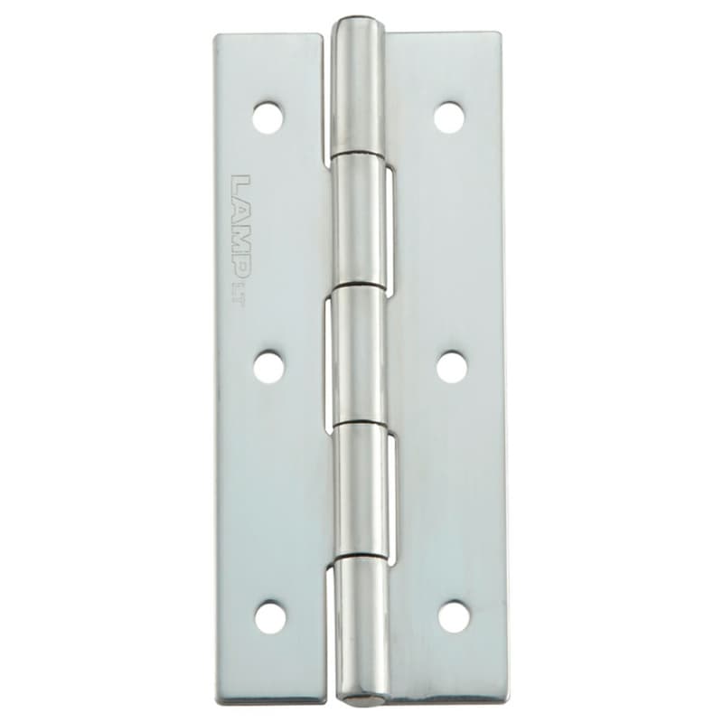 32mm x 75mm Butt Hinge, Polished Stainless Steel
