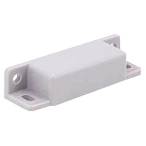 63mm Sealed Magnetic Catch, Light Gray, 6.6lb. Magnetic Force