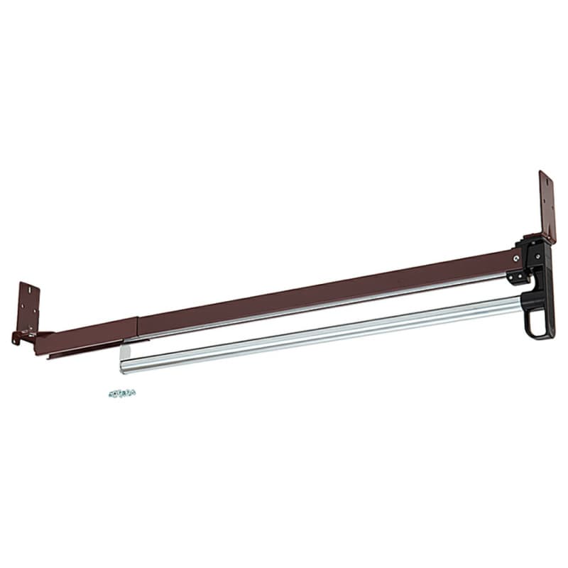 800mm TE Series Extension Hanger, Chrome/Black/Brown