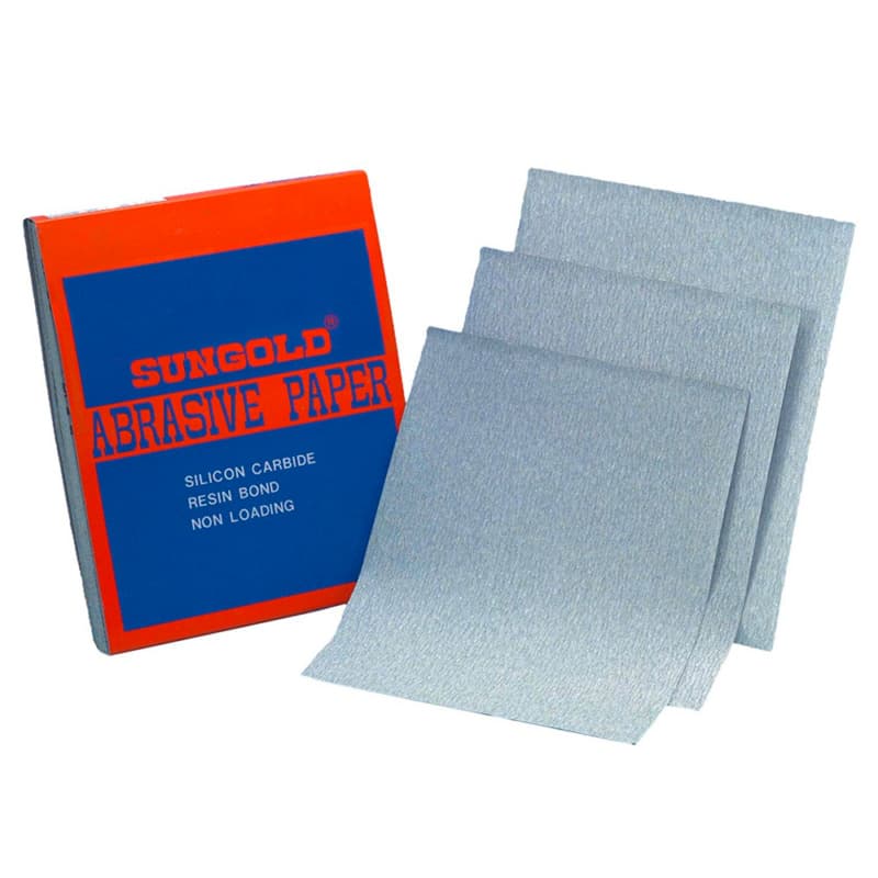 9" x 11" 120 Grit Silicon Carbide Abrasive Sheet, Paper