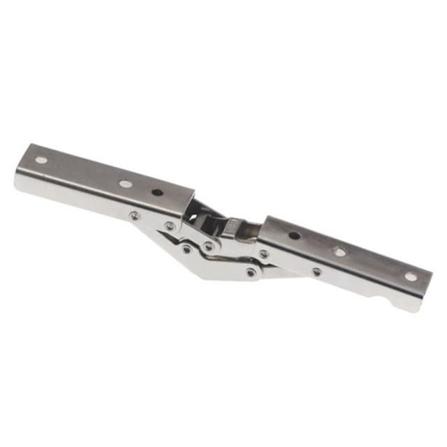 90° Up-Opening Top-Lid Hinge, Nickel-Plated