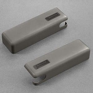 Wind Cover Cap Set, Satin Black