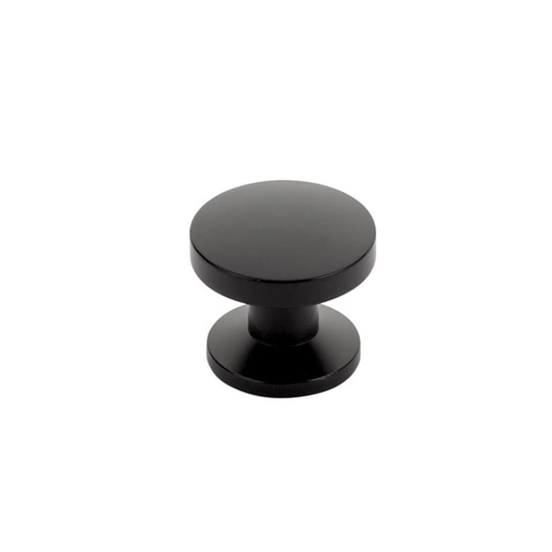 1-3/8" Northport Round Cabinet Knob, Matte Black