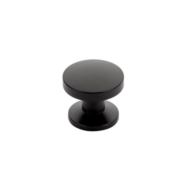 1-3/8" Northport Round Cabinet Knob, Matte Black