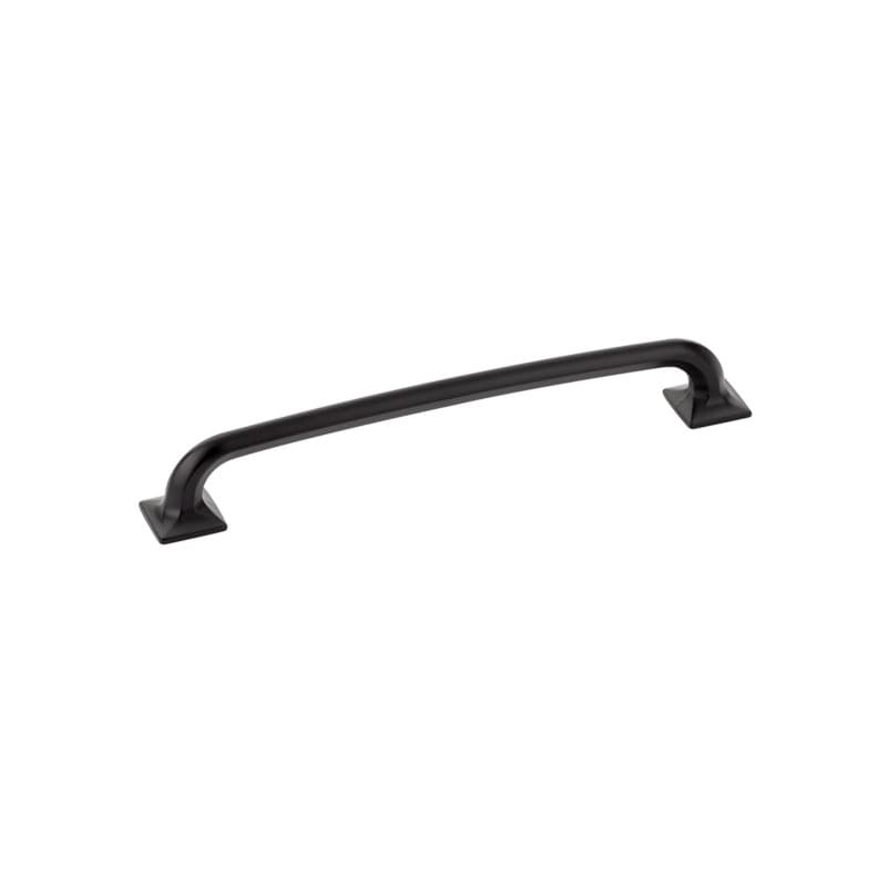 8" Northport Transitional Cabinet Pull, Matte Black