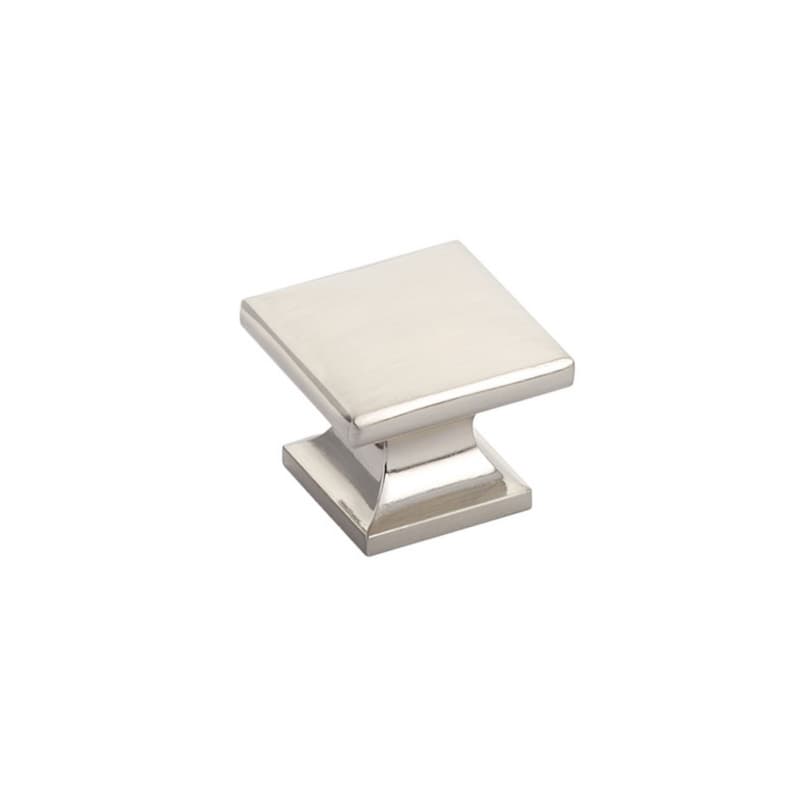1-3/8" Northport Square Cabinet Knob, Brushed Nickel