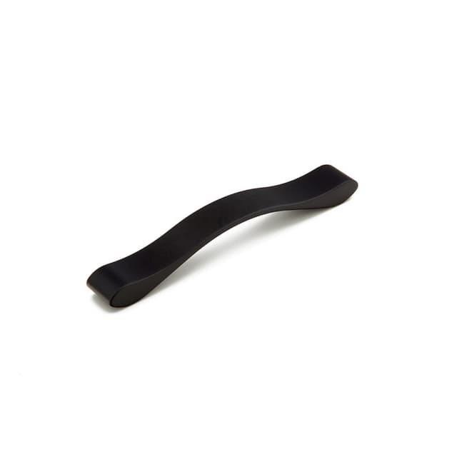 6-5/16" Wave Cabinet Pull, Matte Black