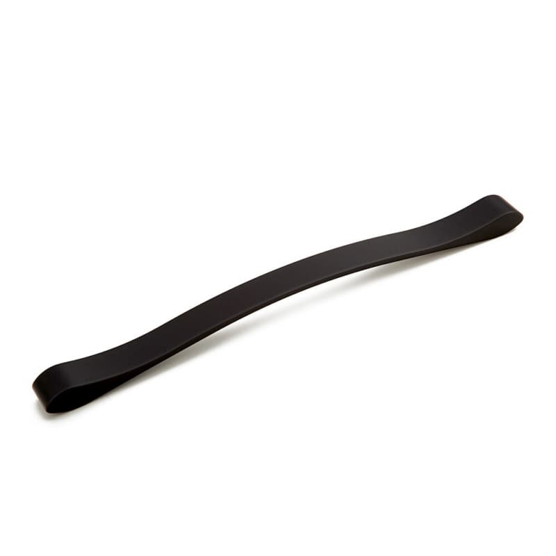 12-5/8" Wave Cabinet Pull, Matte Black