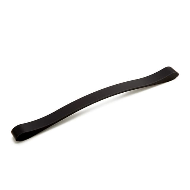 12-5/8" Wave Cabinet Pull, Matte Black