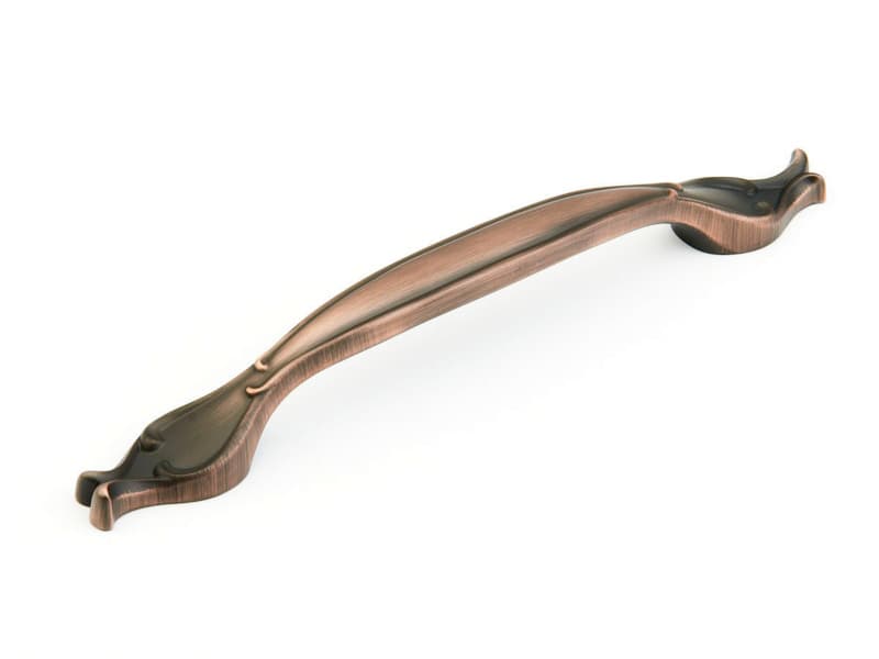 8" French Farm Cabinet Pull, Empire Bronze