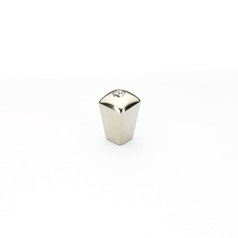 1/2" Skyevale Contemporary Cabinet Knob, Satin Nickel