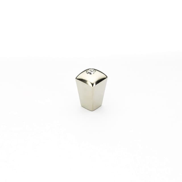 1/2" Skyevale Contemporary Cabinet Knob, Satin Nickel