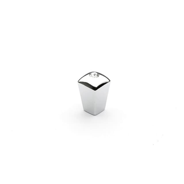 1/2" Skyevale Contemporary Cabinet Knob, Polished Chrome