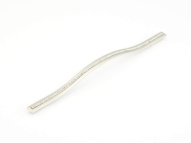 288/320mm Skyevale Contemporary Cabinet Pull, Satin Nickel