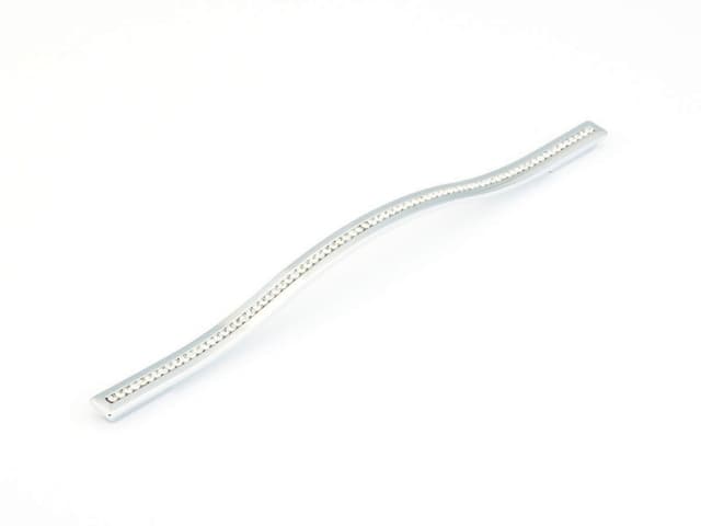 288/320mm Skyevale Contemporary Cabinet Pull, Polished Chrome