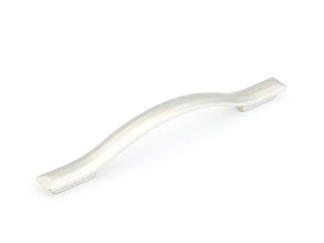5-1/16" x 6-5/16" Skyevale Cabinet Pull, Satin Nickel