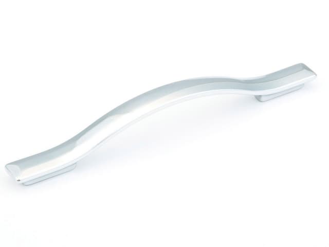 5-1/16" x 6-5/16" Skyevale Cabinet Pull, Polished Chrome