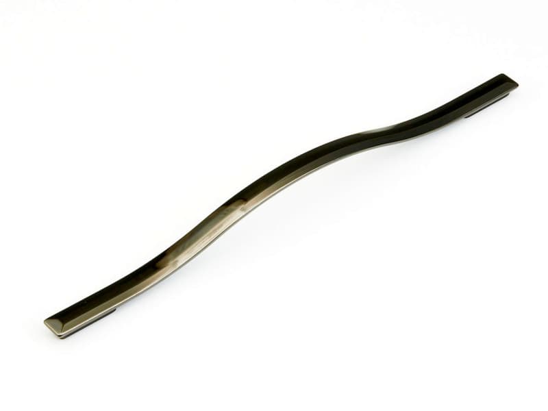 288/320mm Skyevale Cabinet Pull, Black Chrome