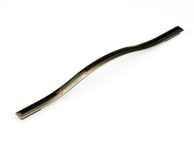 288/320mm Skyevale Cabinet Pull, Black Chrome