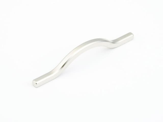 3-3/4" x 5-1/16" Sorrento Contemporary Cabinet Pull, Satin Nickel
