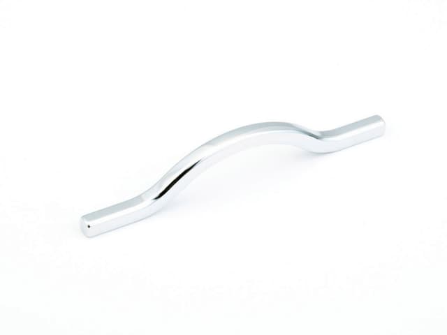 3-3/4" x 5-1/16" Sorrento Contemporary Cabinet Pull, Polished Chrome
