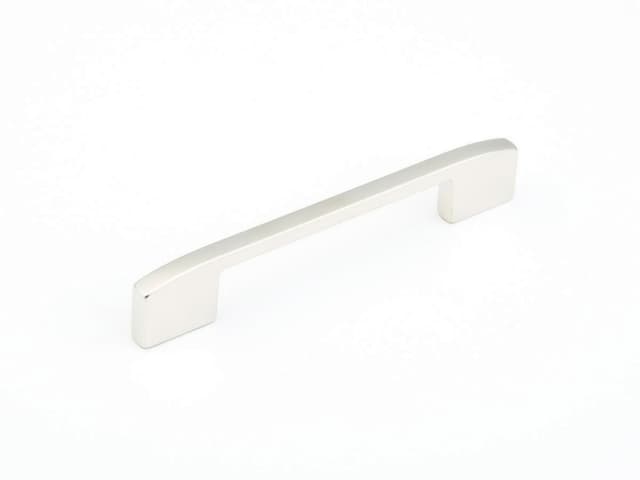 3-3/4" x 5-1/16" Sorrento Cabinet Pull, Satin Nickel