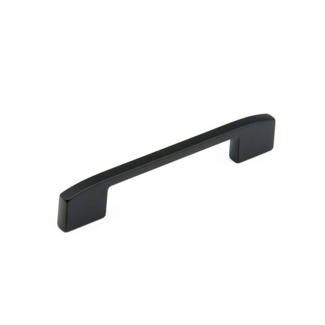 3-3/4" x 5-1/16" Sorrento Cabinet Pull, Matte Black