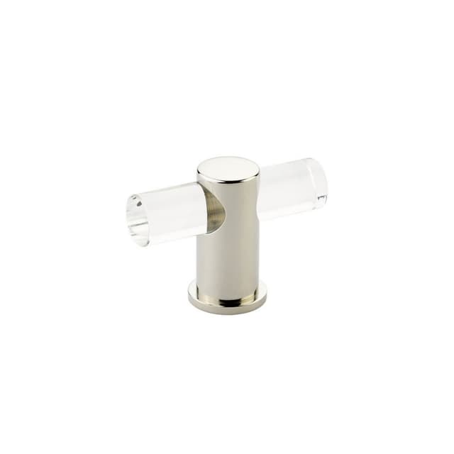 2" Lumiere T-Knob, Polished Nickel