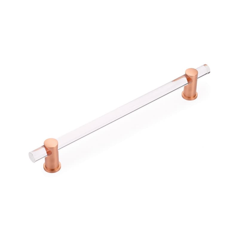 12" Lumiere Appliance Pull, Brushed Rose Gold