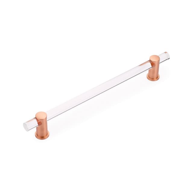 12" Lumiere Appliance Pull, Brushed Rose Gold