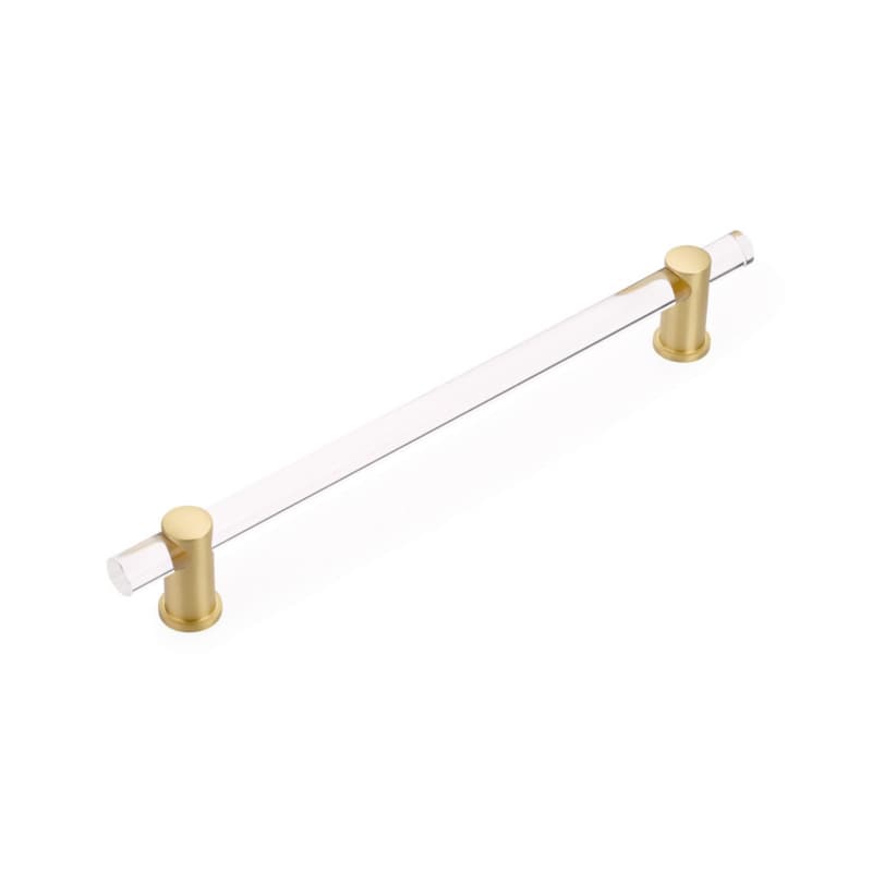 12" Lumiere Appliance Pull, Satin Brass