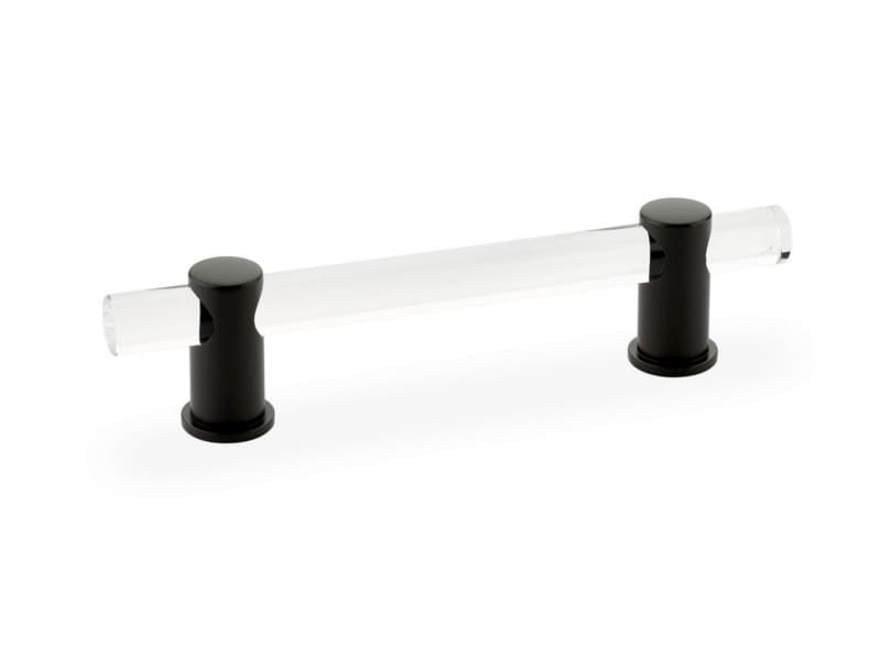 4" Lumiere Cabinet Pull, Matte Black