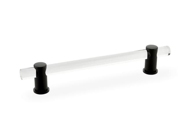 6" Lumiere Cabinet Pull, Matte Black