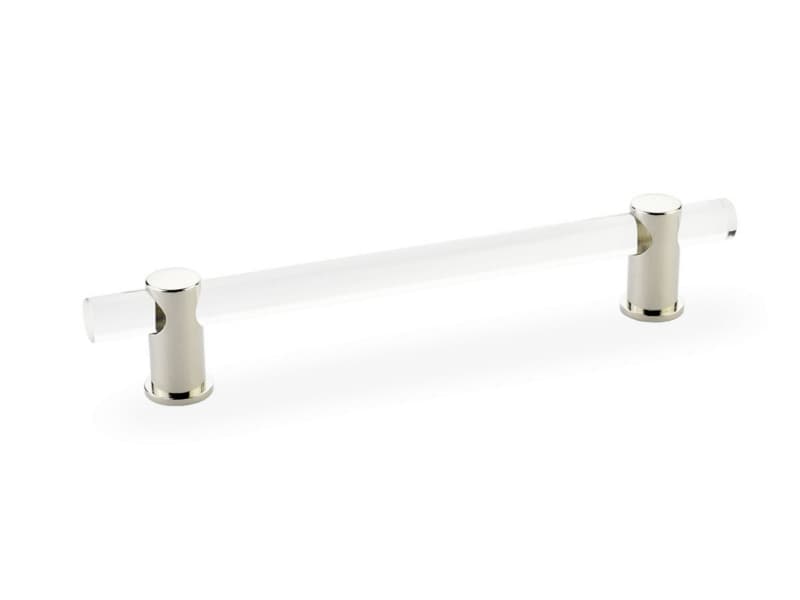 6" Lumiere Cabinet Pull, Polished Nickel