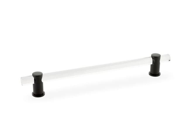 8" Lumiere Cabinet Pull, Oil Rubbed Bronze
