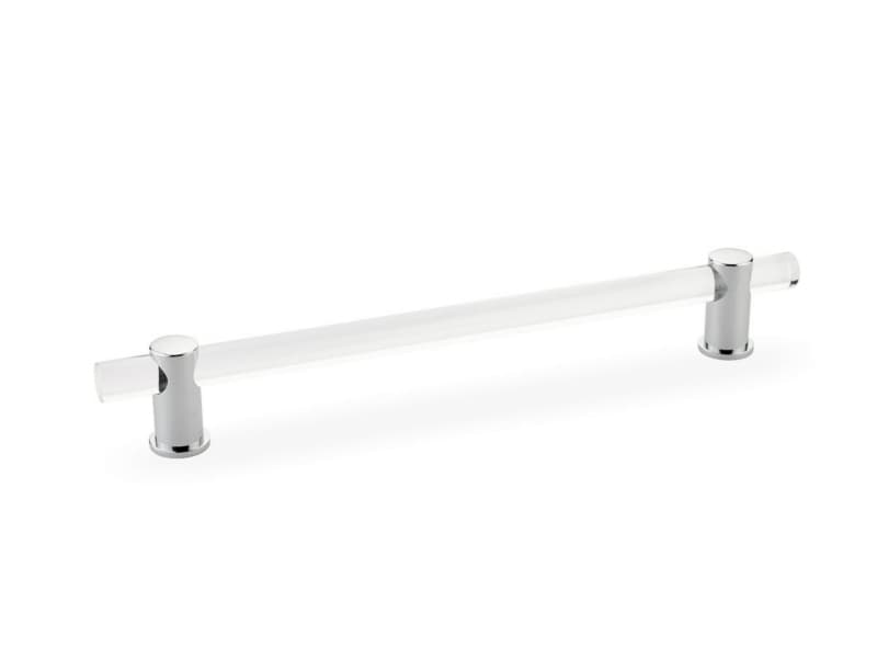 8" Lumiere Cabinet Pull, Polished Chrome