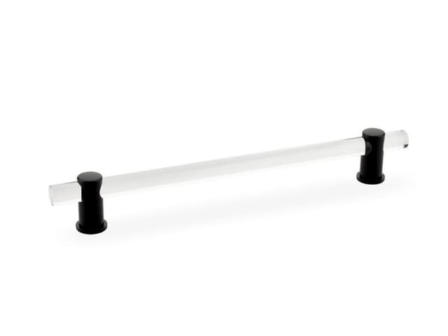 8" Lumiere Cabinet Pull, Matte Black