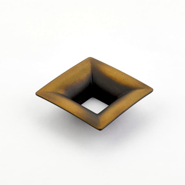32mm Finestrino Contemporary Cabinet Pull, Burnished Bronze