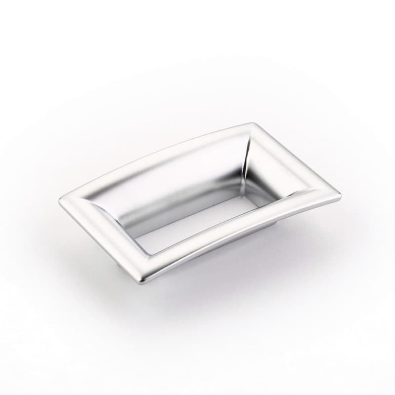 64mm Finestrino Contemporary Cabinet Pull, Matte Chrome