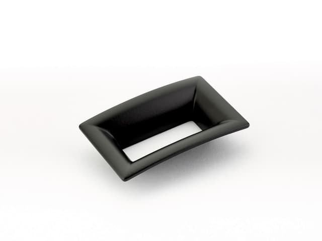 64mm Finestrino Contemporary Cabinet Pull, Matte Black