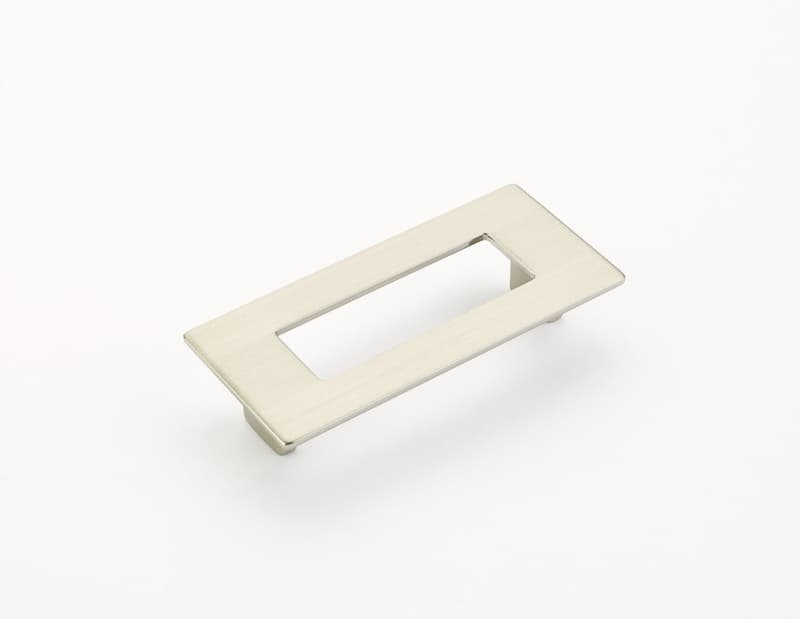 3-3/4" Finestrino Cabinet Pull, Satin Nickel