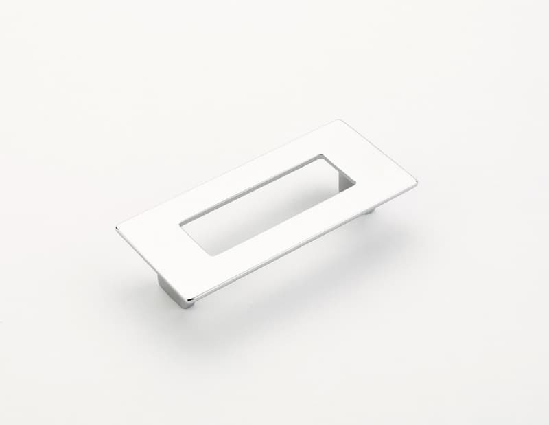 3-3/4" Finestrino Cabinet Pull, Polished Chrome