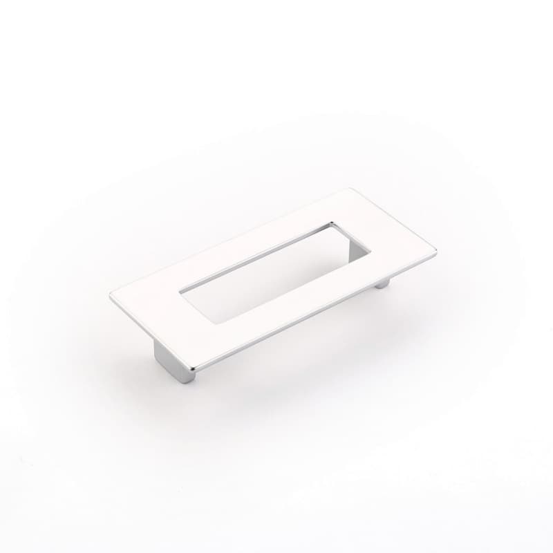 3-3/4" Finestrino Cabinet Pull, Matte Chrome