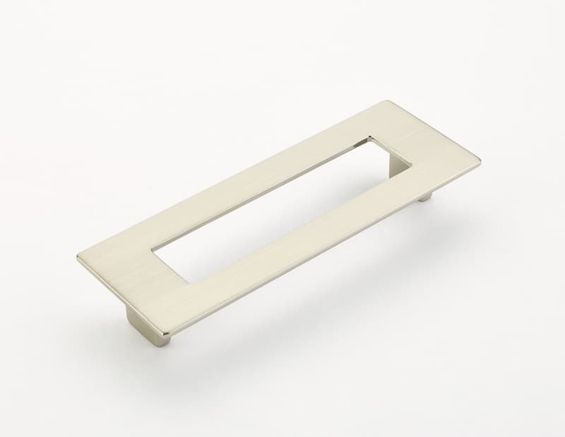 5-1/16" Finestrino Cabinet Pull, Satin Nickel