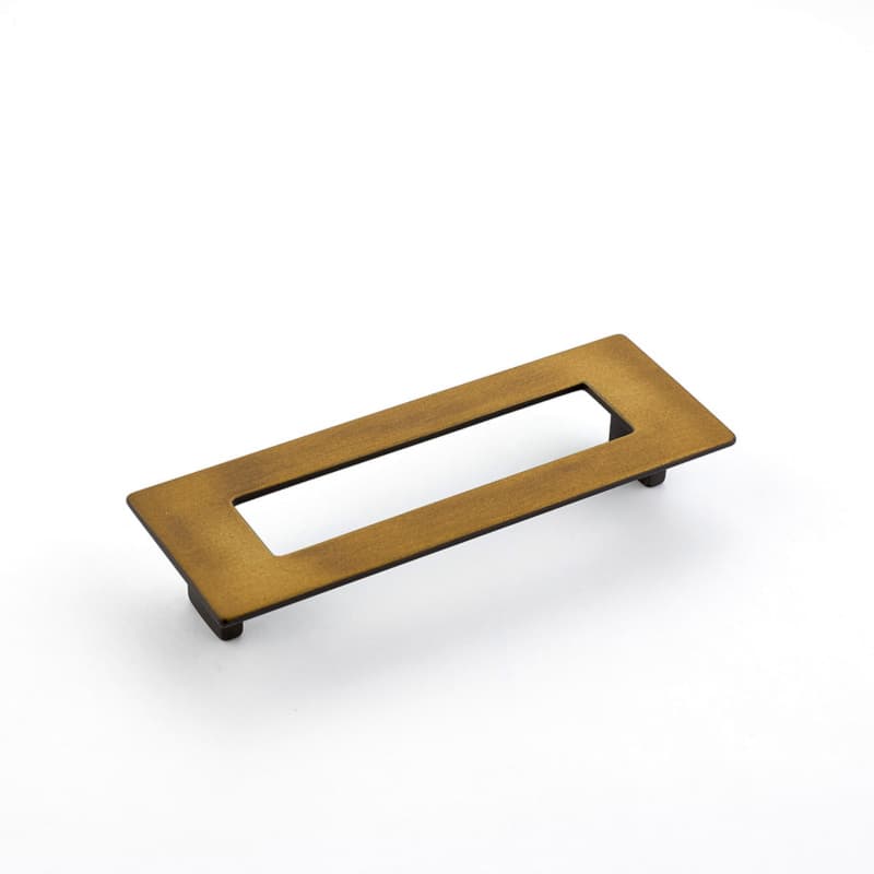 5-1/16" Finestrino Cabinet Pull, Burnished Bronze