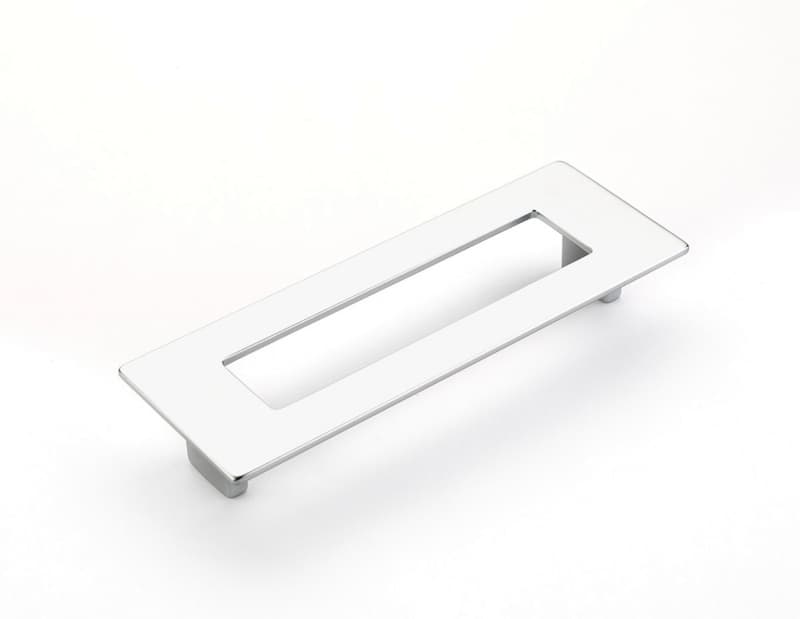 5-1/16" Finestrino Cabinet Pull, Matte Chrome